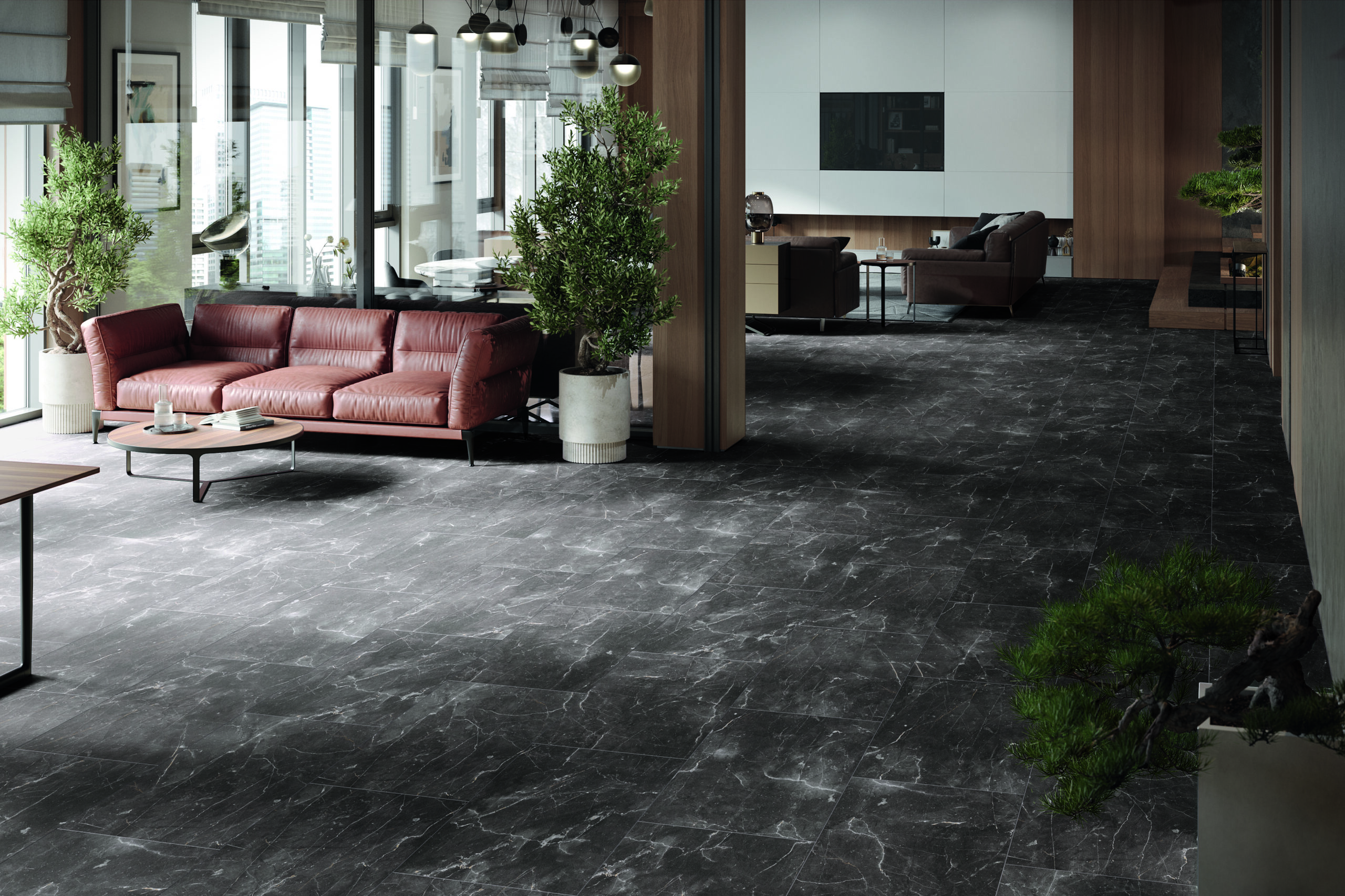 Botticino Classico Dark – Premium SPC vinil, vodootporan, AC5