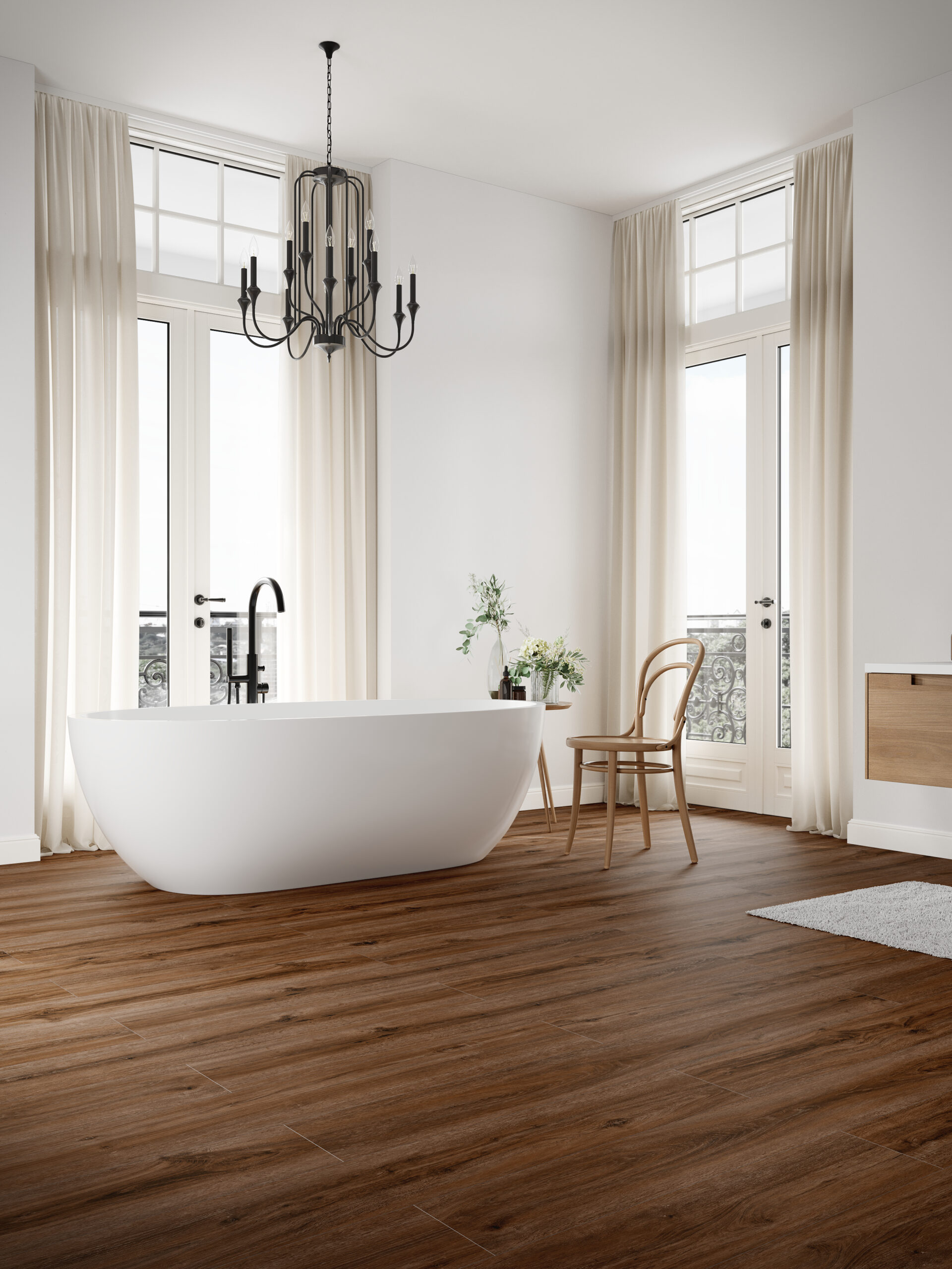 Portland Oak – Premium vinil SPC pod , vodootporan, AC5 - Slika 2